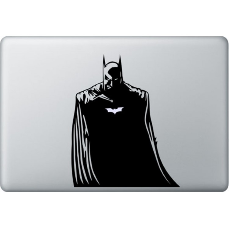 Batman MacBook Aufkleber Schwarz MacBook Aufkleber
